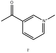 3-ACETYL-1-METHYLPYRIDINIUM IODIDE 結(jié)構(gòu)式