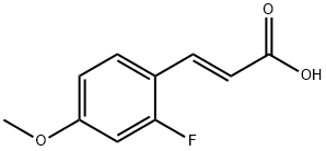 2-FLUORO-4-METHOXYCINNAMIC ACID