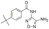 Benzamide, N-(4-amino-1,2,5-oxadiazol-3-yl)-4-(1,1-dimethylethyl)- (9CI) Struktur