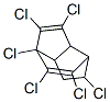 1,2,3,5,7,8-Hexachloro-1,3a,4,5,6,6a-hexahydro-1,4-ethenopentalene Struktur
