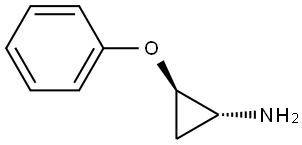 (1S,2S)-2-phenoxycyclopropan-1-amine Struktur