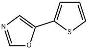 5-(2-THIENYL)-1,3-OXAZOLE Struktur