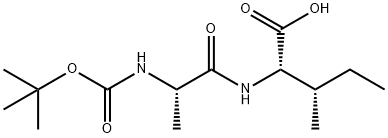 BOC-ALA-ILE-OH Structure