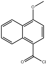 4-甲氧基-1-萘甲酰氯 結(jié)構(gòu)式