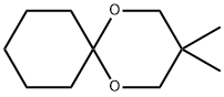 3,3-dimethyl-1,5-dioxaspiro[5.5]undecane  Struktur