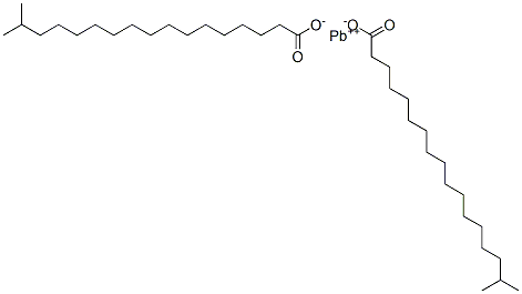 lead(2+) isooctadecanoate Struktur