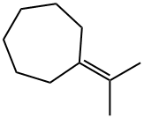ISO-PROPYLIDENECYCLOHEPTANE Struktur