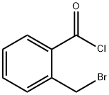 2-(broMoMethyl)benzoyl chloride Struktur