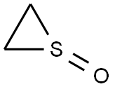 Ethylene sulfoxide Structure