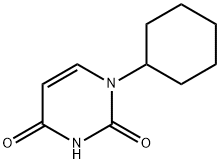 1-CYCLOHEXYLURACIL Struktur