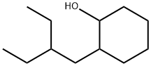 2-(2-ETHYLBUTYL)-1-CYCLOHEXANOL  Struktur