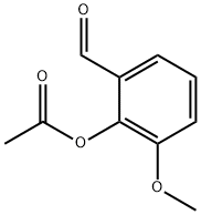 2-ACETOXY-3-METHOXYBENZALDEHYDE  97 Struktur