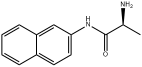 N-(2-ナフチル)-L-アラニンアミド 化學(xué)構(gòu)造式