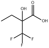 2-HYDROXY-2-(TRIFLUOROMETHYL)BUTYRIC ACID 結(jié)構(gòu)式