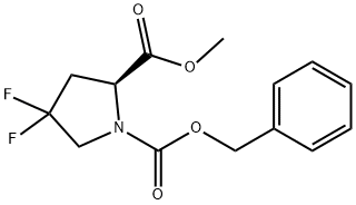 （s）-1-benzyl-2-methyl-4，4-difluoropyrrolidine-1，2-dicarb Struktur