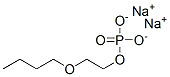 Ethanol, 2-butoxy-, phosphate, sodium salt Struktur
