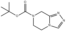 5,6-二氫-[1,2,4]三唑并[4,3-A]吡嗪-7(8H)-甲酸叔丁醇酯