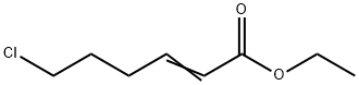 6-CHLORO-TRANS-2-HEXENOIC ACID ETHYL ESTER Struktur