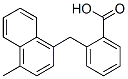 2-[(4-methylnaphthalen-1-yl)methyl]benzoic acid|