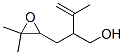 5-Methyl-2-(1-methylethenyl)-4-hexen-1-ol monoepoxide Struktur