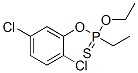 Ethylphosphonothioic acid O-(2,5-dichlorophenyl)O-ethyl ester Struktur