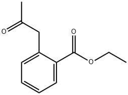 2-(2-OXO-PROPYL)-BENZOIC ACID ETHYL ESTER Structure