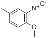 2-METHOXY-5-METHYLPHENYLISOCYANIDE Struktur