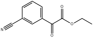 ETHYL 3-CYANOBENZOYLFORMATE Struktur