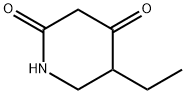 5-乙基-2,4-哌啶二酮 結(jié)構(gòu)式