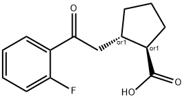 TRANS-2-[2-(2-FLUOROPHENYL)-2-OXOETHYL]CYCLOPENTANE-1-CARBOXYLIC ACID price.