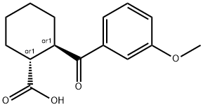 TRANS-2-(3-METHOXYBENZOYL)CYCLOHEXANE-1-CARBOXYLIC ACID price.