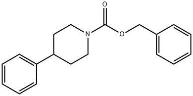 1-Piperidinecarboxylic acid, 4-phenyl-, phenylMethyl ester Struktur