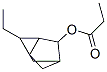 1-Ethyltricyclo[2.2.1.02,6]heptan-3-ol propanoate Struktur
