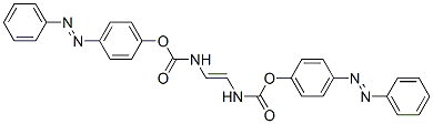 N,N'-ビニレンジカルバミン酸ビス(p-フェニルアゾフェニル) 化學(xué)構(gòu)造式