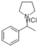吡咯烷,1-(1-苯乙基)-,鹽酸鹽(1:1), 74332-82-4, 結構式