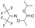 1,1,1,3,3,3-Hexafluoro-2-[(1-isopropoxycarbonyl)ethoxyimino] propane Struktur