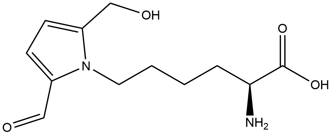 ε-Pyrrolyllysine Struktur