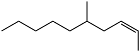 (2Z)-5-Methyl-2-decene Struktur