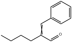 BUTYL CINNAMIC ALDEHYDE Structure