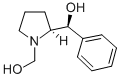 (S-(R*,R*))-2-(Hydroxyphenylmethyl)-1-pyrrolidinemethanol Struktur