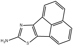 7-THIA-9-AZA-CYCLOPENTA[A]ACENAPHTHYLEN-8-YLAMINE Struktur