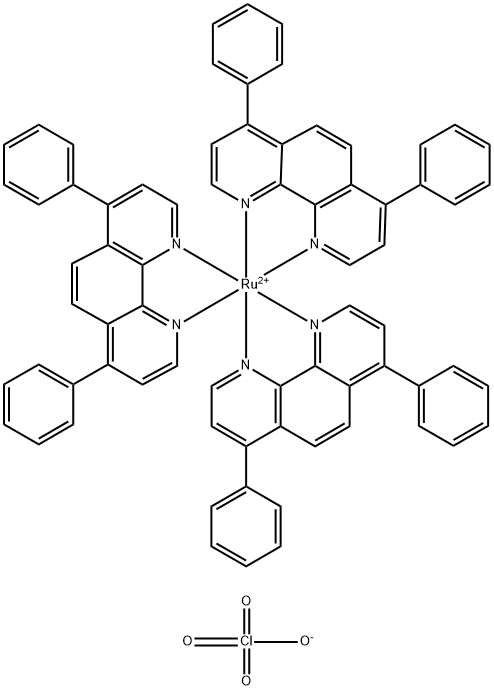 TRIS(4 7-DIPHENYL-1 10-PHENANTHROLINE)RU Struktur