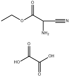 ETHYL 2-AMINO-2-CYANOACETATE ETHANEDIOATE(2:1) Structure