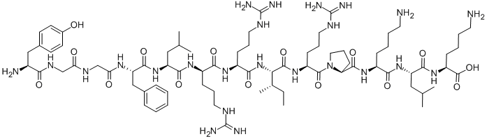 (D-ARG6)-DYNORPHIN A (1-13) 結(jié)構(gòu)式