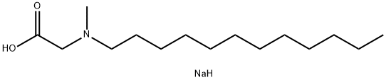 SODIUM LAURYL SARCOSINE, REAGENT GRADE Struktur
