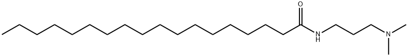N-[3-(二甲基氨基)丙基]十八烷酰胺 結(jié)構(gòu)式