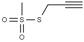 Propargyl Methanethiosulfonate Struktur