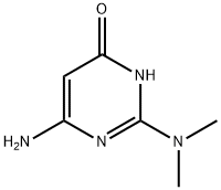 2-二甲基氨基-4-氨基-6-羥基嘧啶 結(jié)構(gòu)式