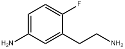 Benzeneethanamine, 5-amino-2-fluoro- (9CI) Struktur