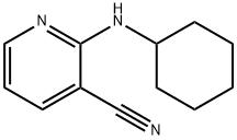 2-(CYCLOHEXYLAMINO)NICOTINONITRILE, 77276-34-7, 結(jié)構(gòu)式